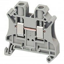 Schneider Electric Linergy TR NSYTRV62 клеммник винтовой проходной 6 мм², серый