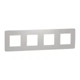Schneider Electric UNICA STUDIO Color рамка 4-постовая NU280824, шампань/белый