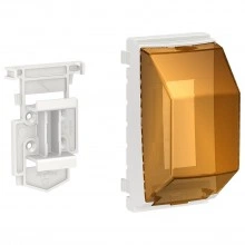 Schneider Electric Unica Modular адаптер для монтажа до двух модульных устройств по 18 мм NU9800, белый