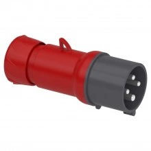 PKE32M434 se m9/pack каб. вилка, винт 32а 3p+e ip44 380в