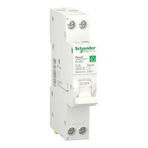 Schneider Electric Resi9 R9D87625 Автоматический выключатель дифференциального тока (АВДТ) 25 А, 30 мА, тип AC (ШНАЙДЕР) Schneider Electric Resi9 R9D87625 Автоматический выключатель дифференциального тока (АВДТ) 25 А, 30 мА, тип AC (ШНАЙДЕР)