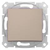 SDN0100168 Выключатель одноклавишный Schneider Electric Sedna, на винтах, титан