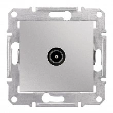 Schneider Electric SDN3201660 Sedna — ТВ-розетка оконечная, алюминий