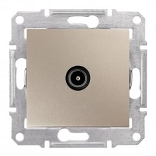 Schneider Electric SDN3201668 Розетка ТВ, титан, Sedna