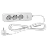 Schneider Electric UNICA EXTEND ST9433W удлинитель 3 розетки, 3 м, белый