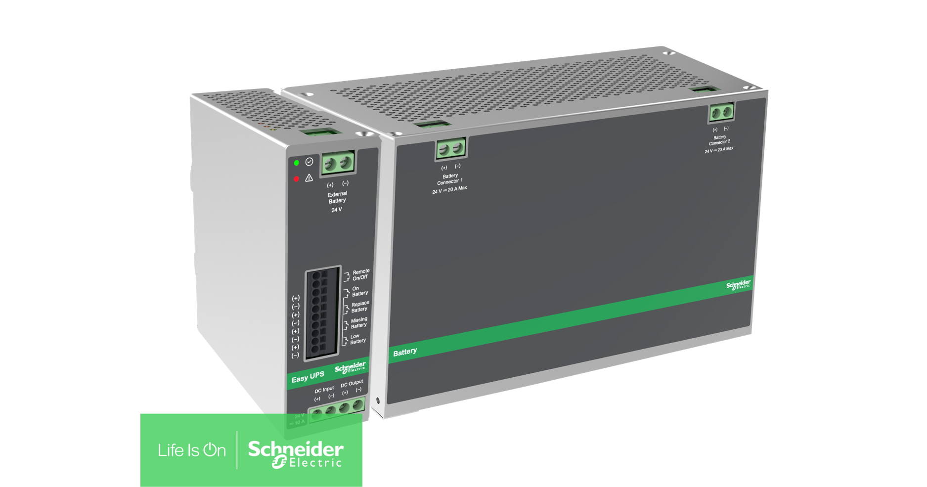 Schneider Electric представляет промышленный ИБП Easy UPS 24 В